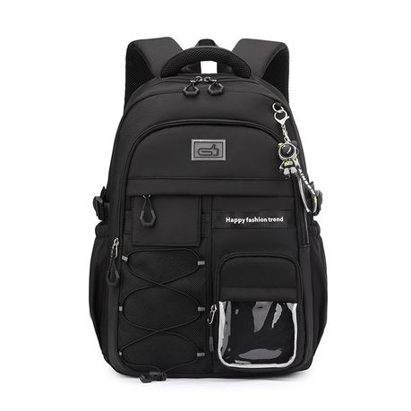 The Clip - Fashion Backpack High Quality Waterproof High School Bags Travel - White