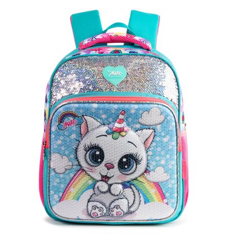 3d EVA Glitter Cute Animal Girls School Backpacks Bags - Pink