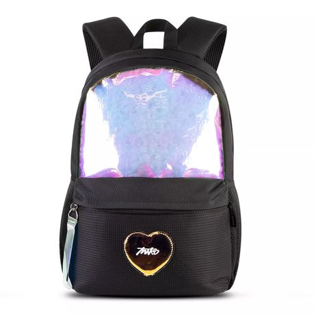 Laser Backpack for Teen Girls Lightweight College High School Book Bag - Red