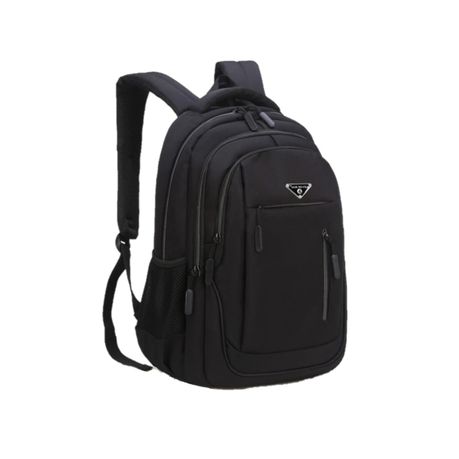 Trendy new design large Laptop outdoor anti theft travel backpack - Black